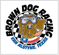 Brown Dog Racing Logo