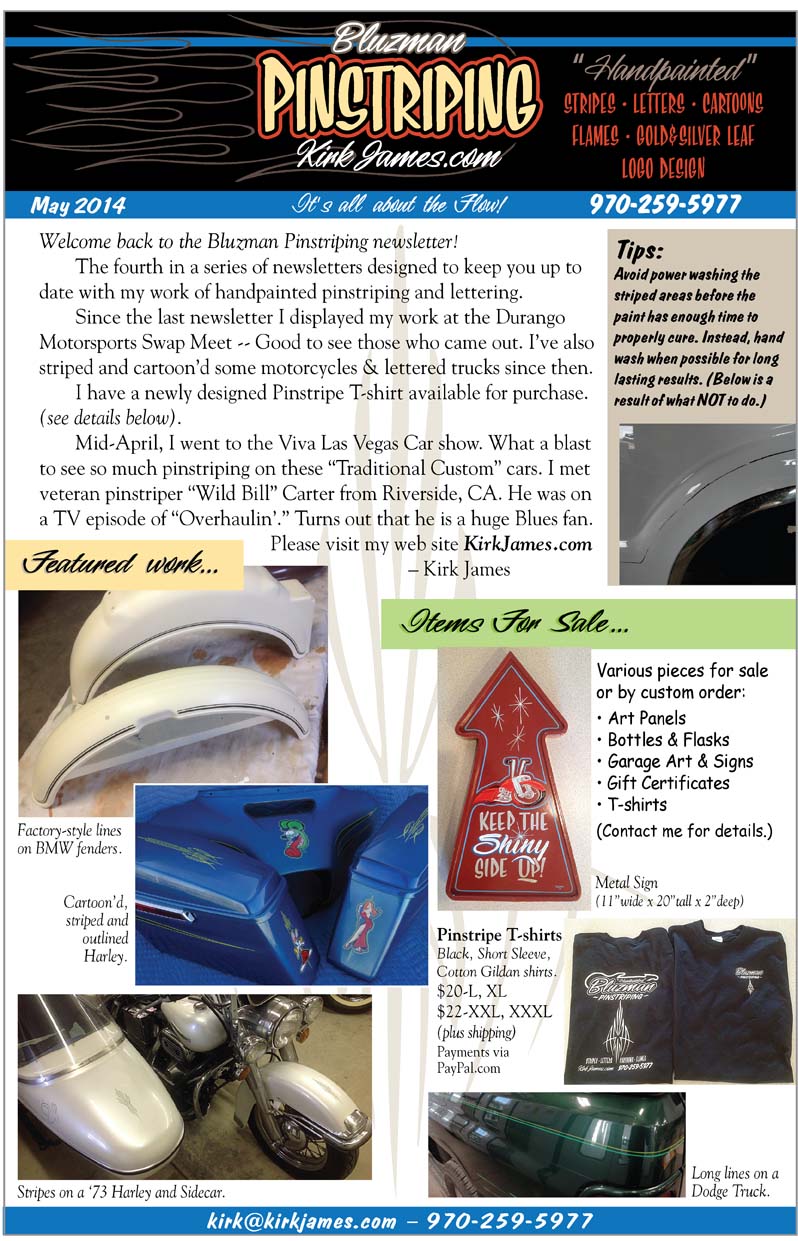 May 2014  Newsletter